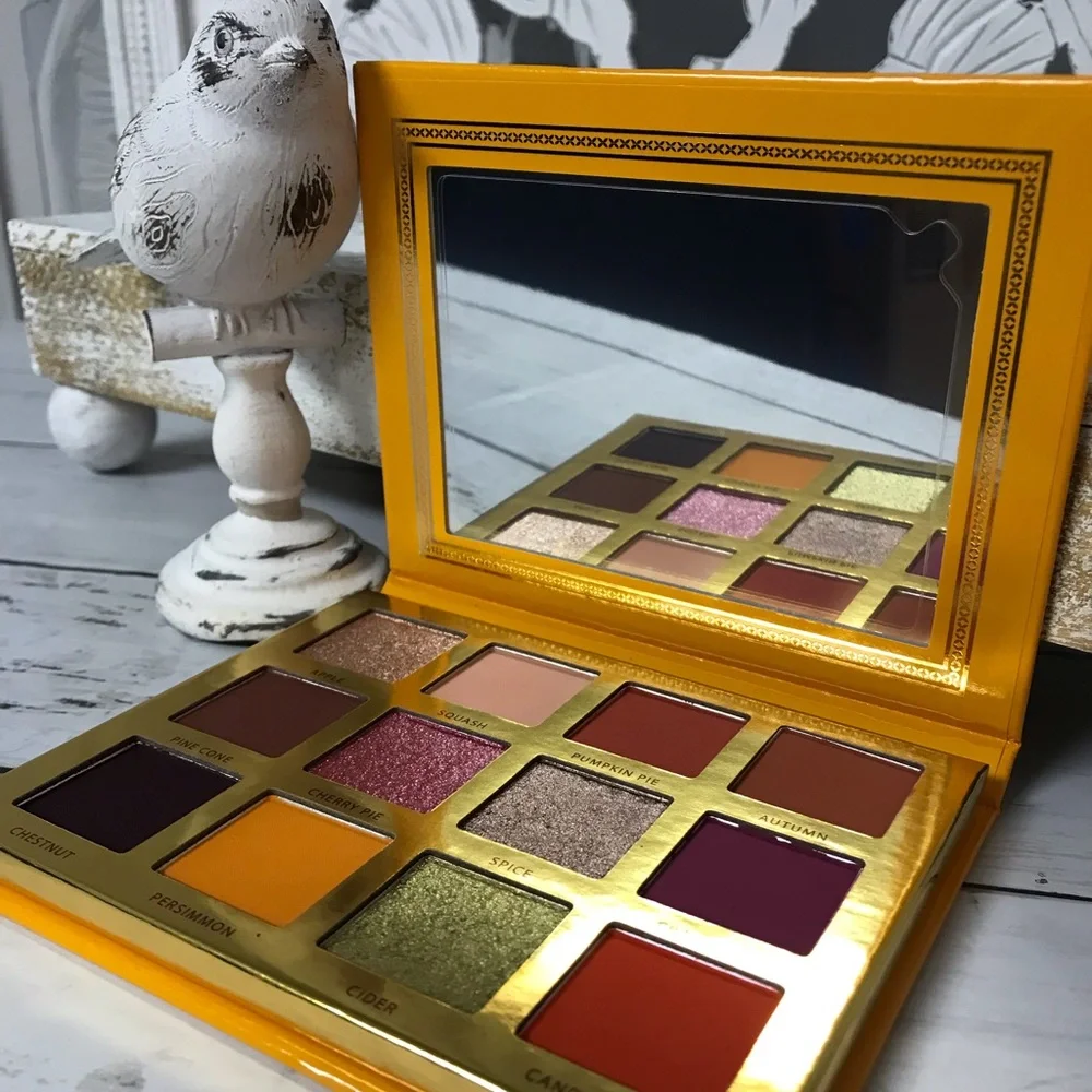 Ace Beaute Eyeshadow Palette “Falling For You” Matte & Shimmer Combo, Fall Eyes